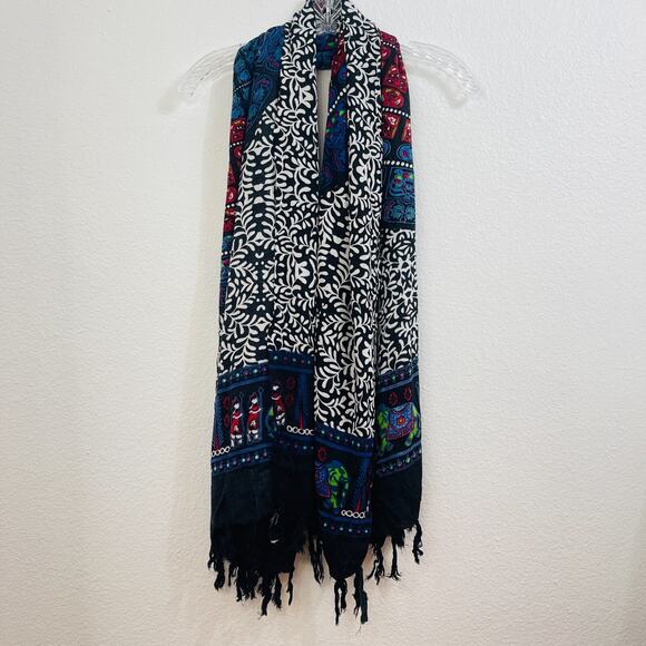 Pareos Del Mar Sarong Wrap Cover Up One Size Multicolor Summer Beach Resort - Picture 8 of 12